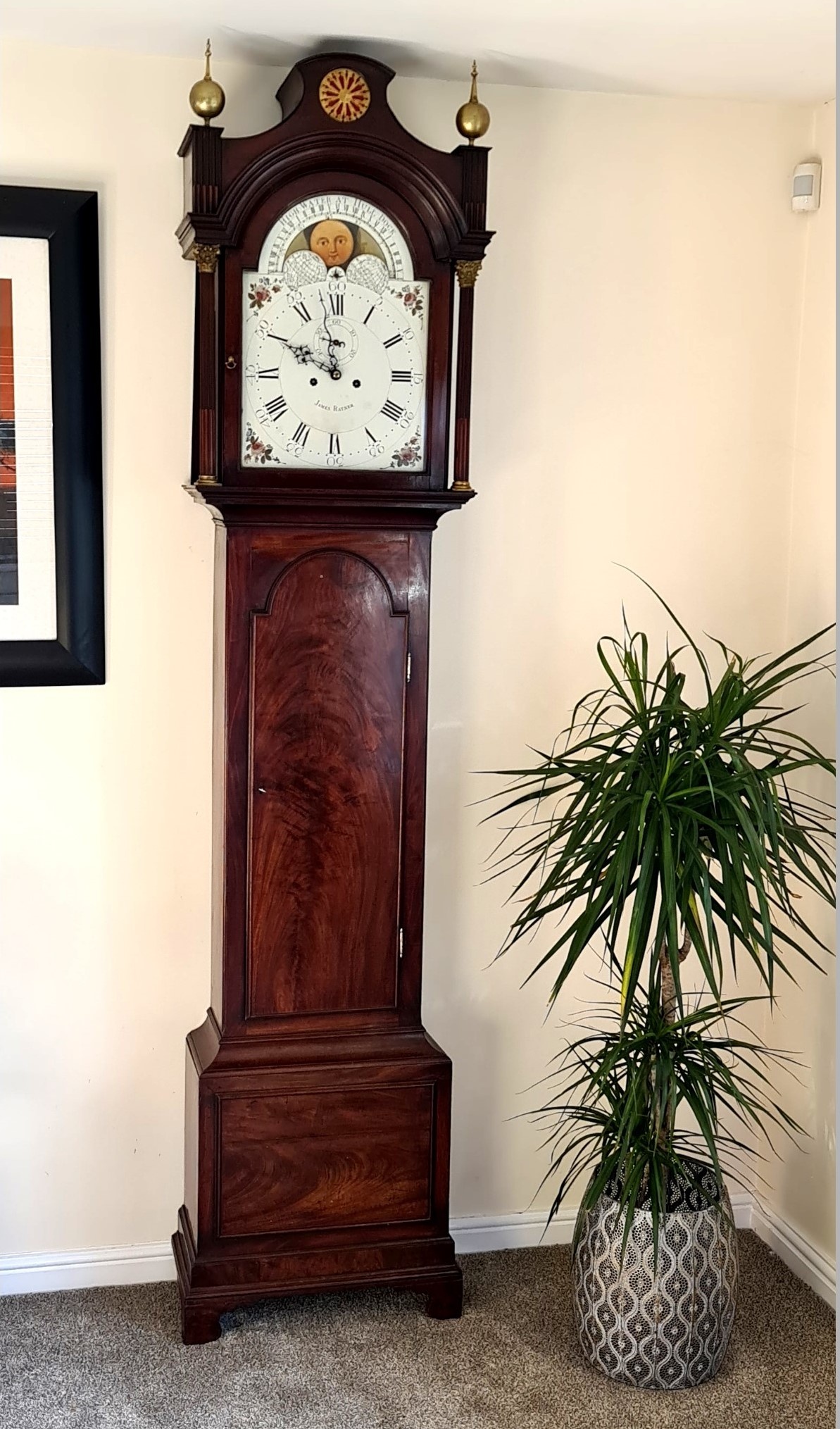 James Rayner Hull Longcase clock