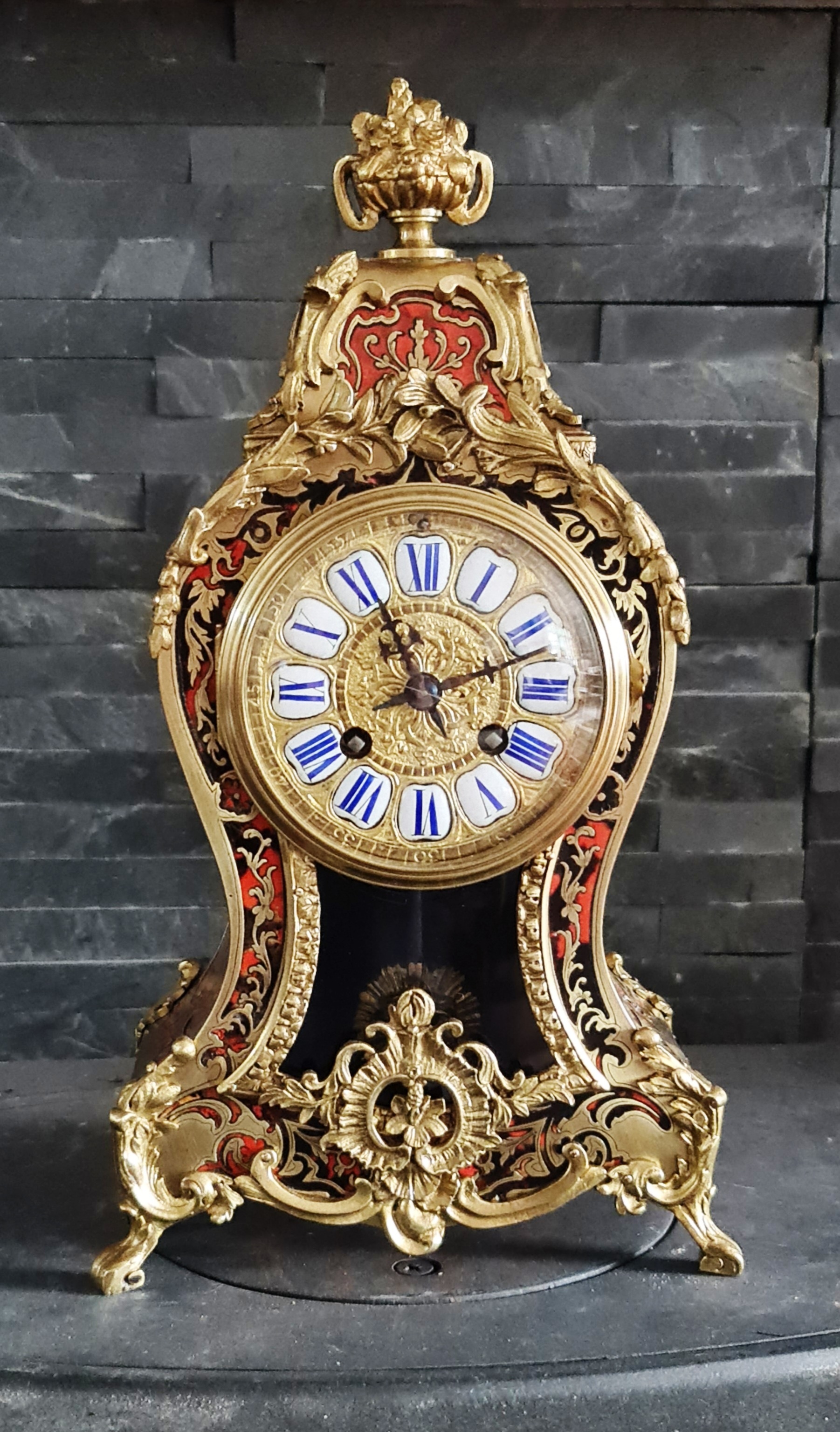 French Boulle clock