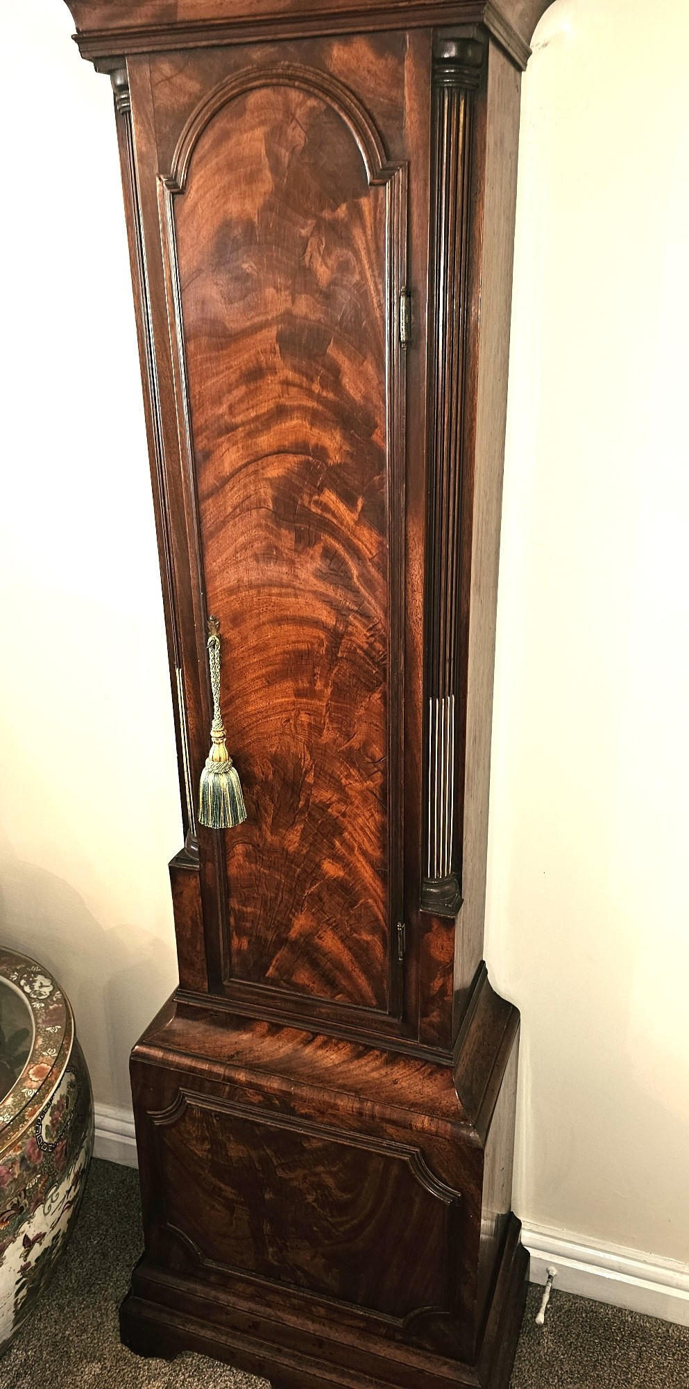 george-iii-mahogany-longcase-clock-by-benjamin-taylor case detail