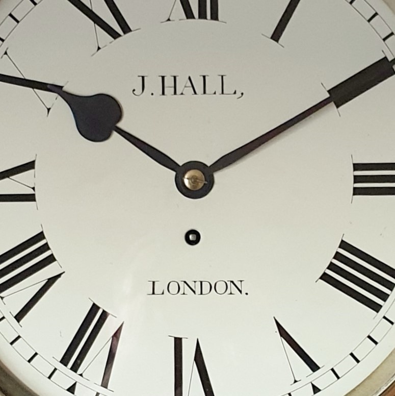 J-Hall-clock case detail